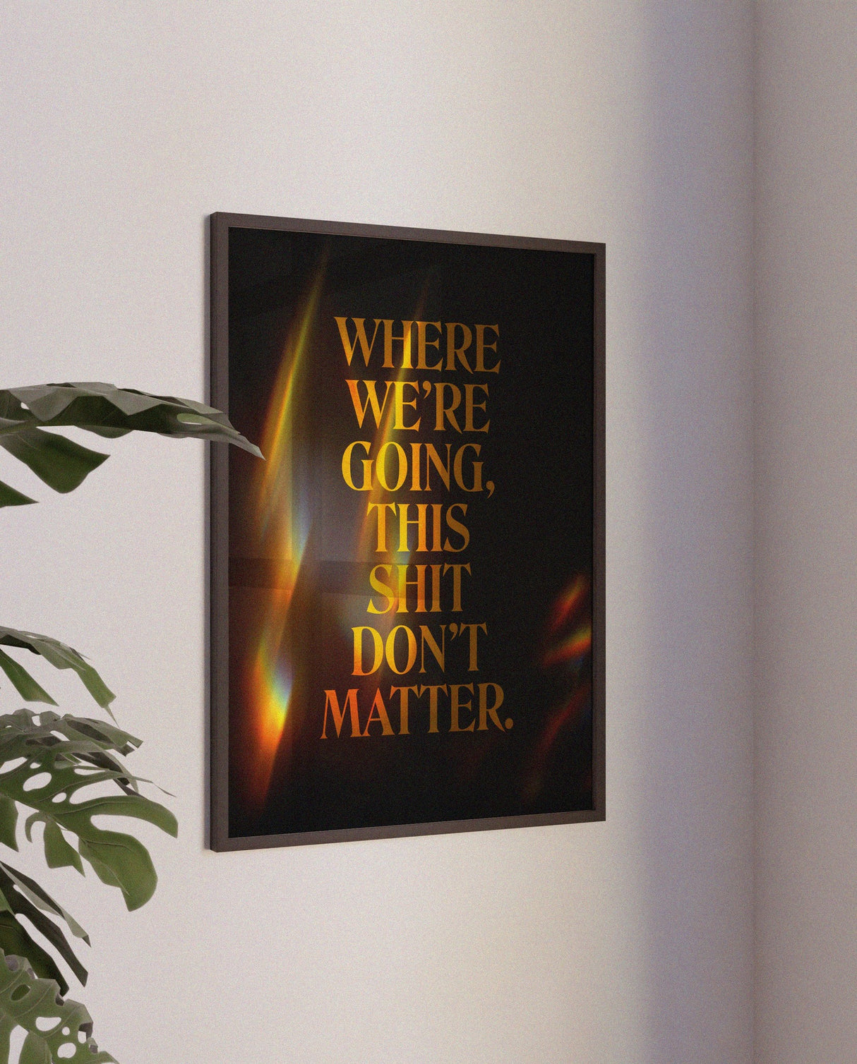 Where We're Going Print