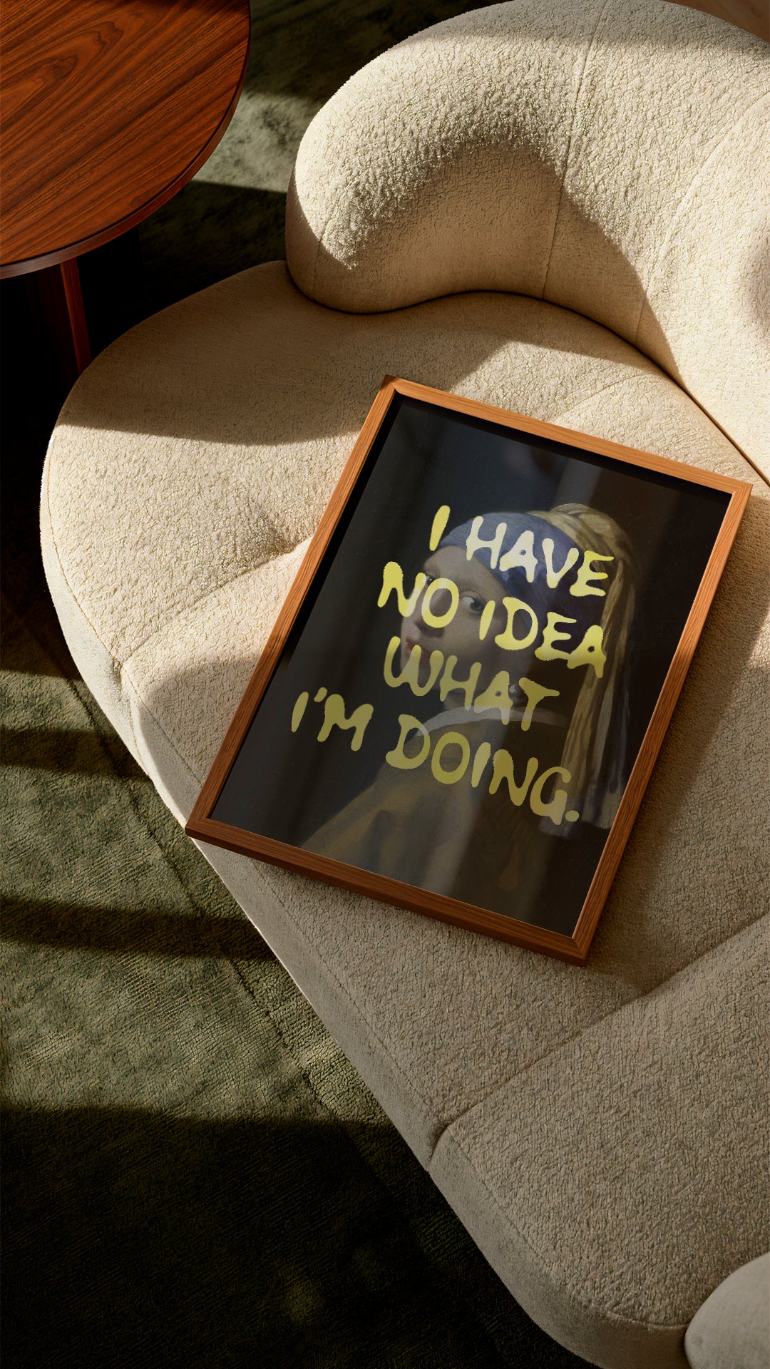 I Have No Idea What I’m Doing Print – Funny Altered Art Print
