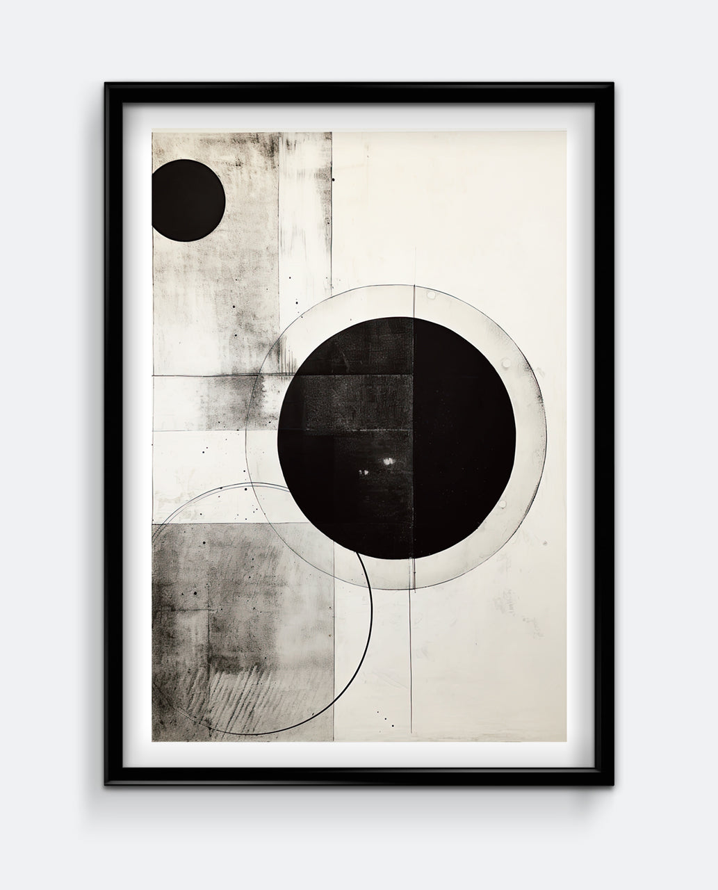 Three Linear Circle Wall Art