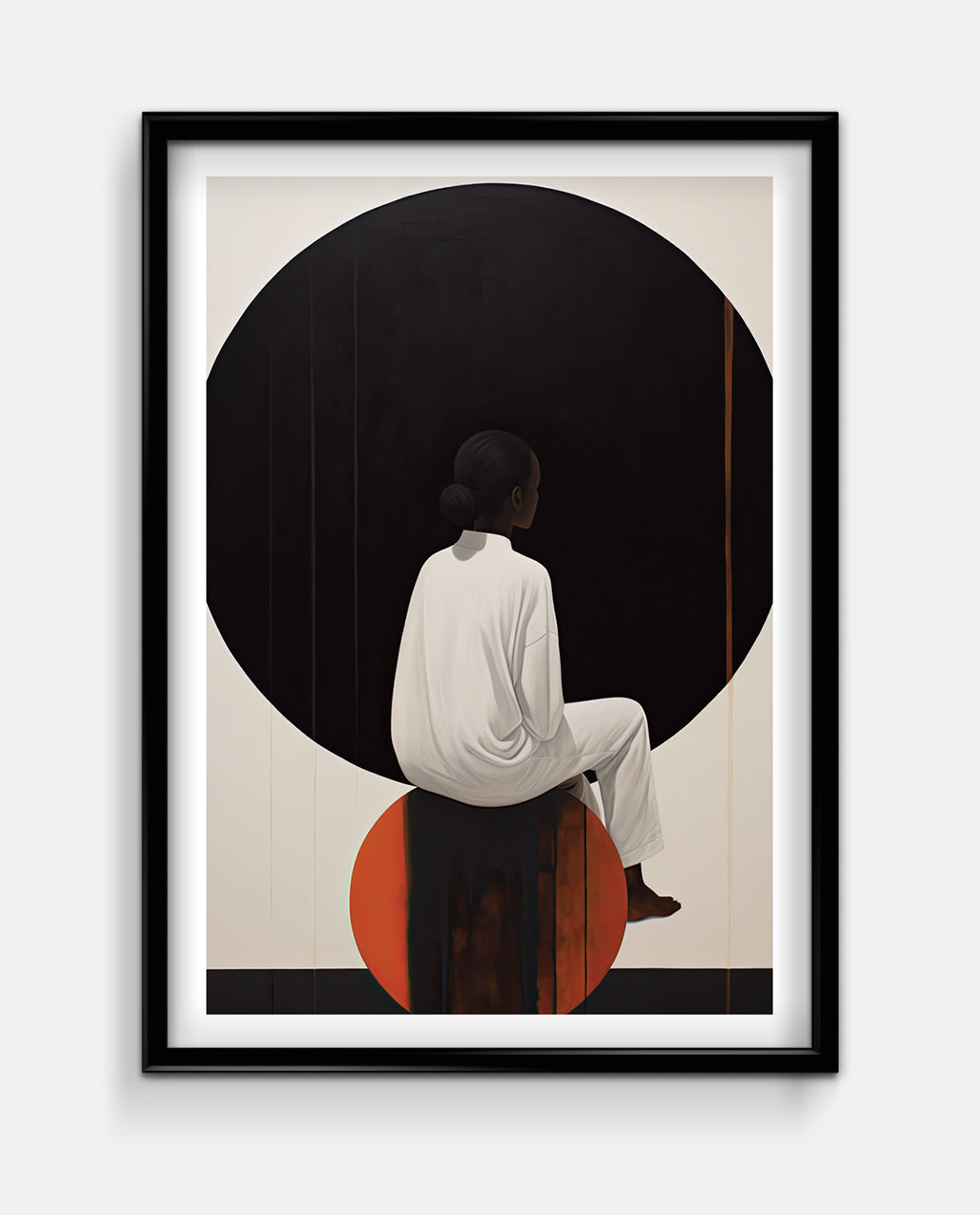 Enigmatic Expression Ball Wall Art
