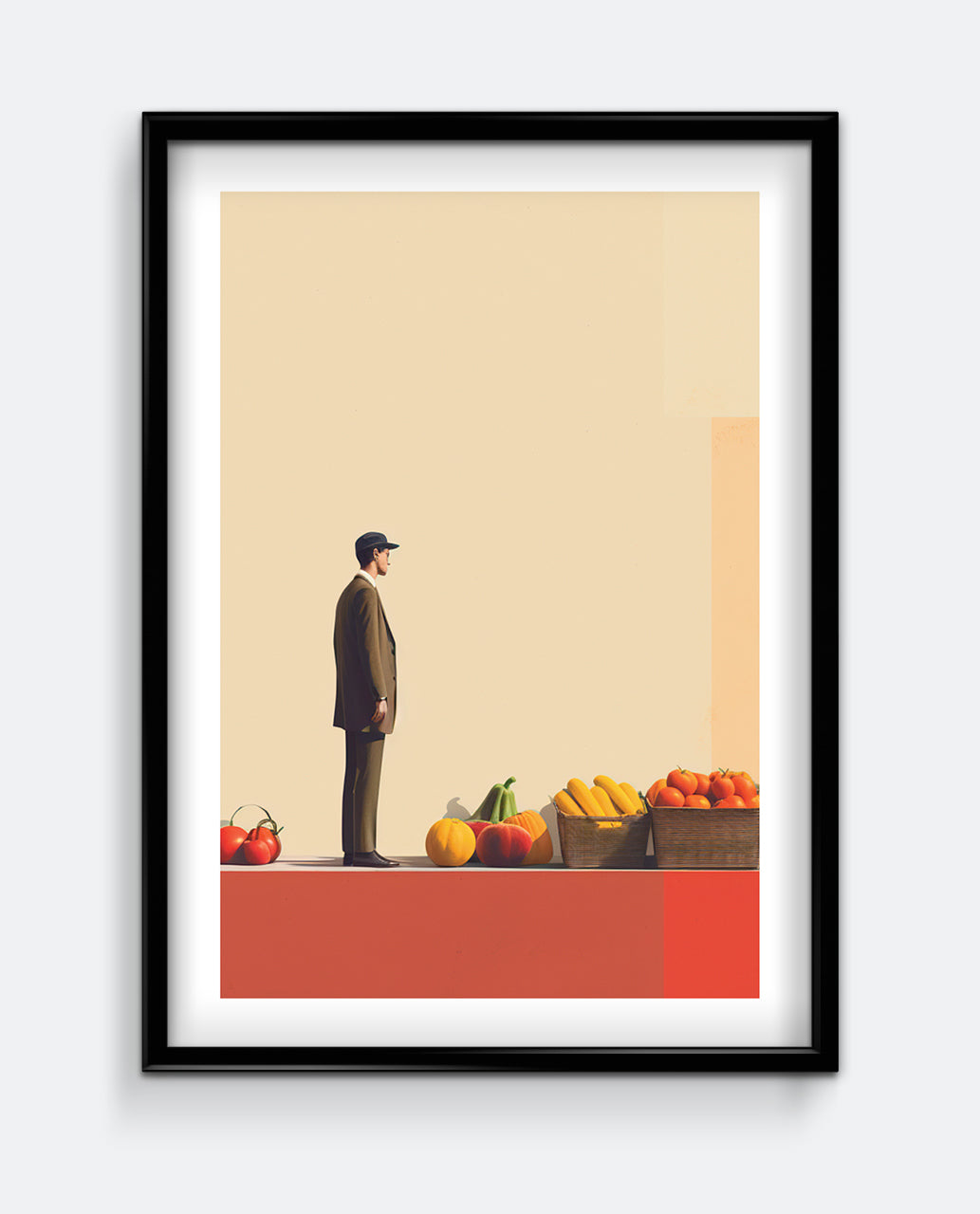 Fruit Man Wall Art