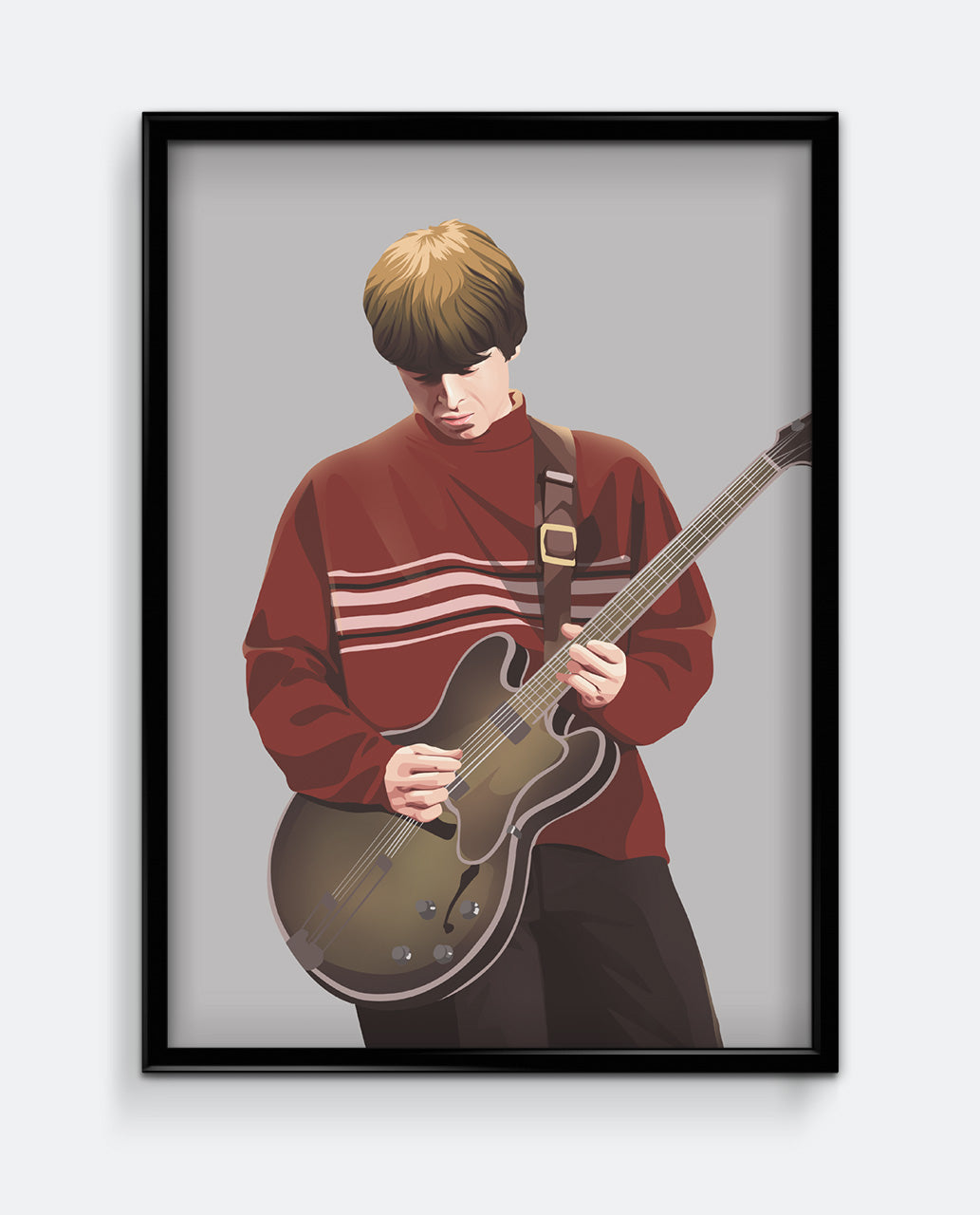 Knebworth 96 – Noel Gallagher Inspired Print