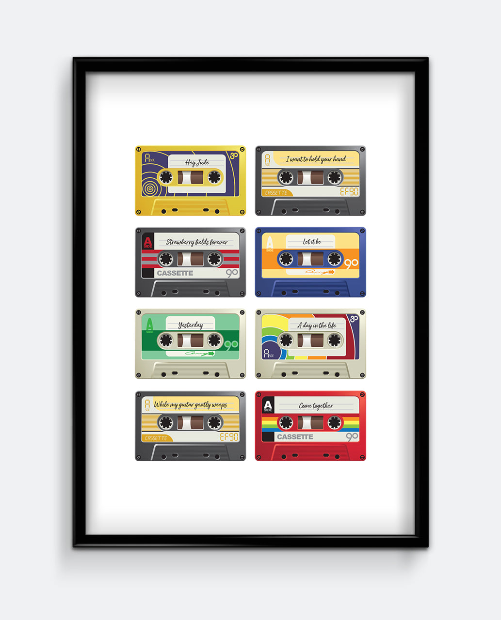 Personalised Cassette Tapes Print #1