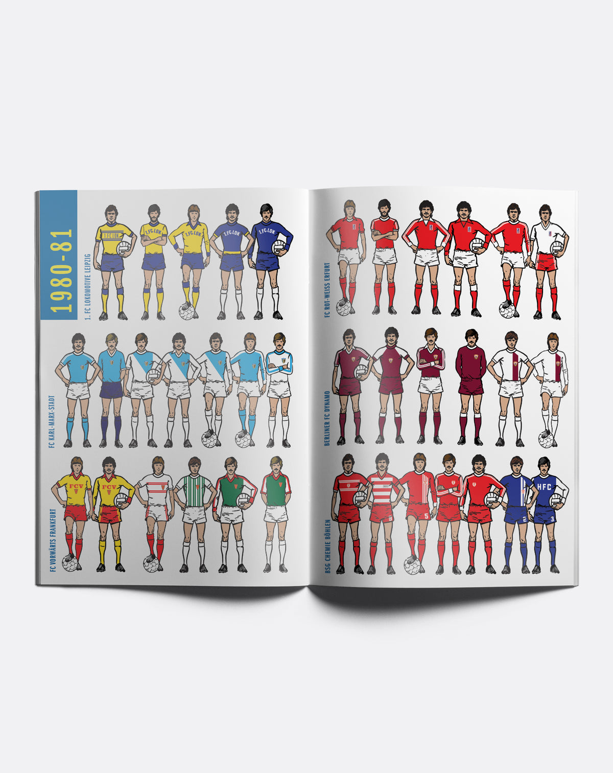DDR-Oberliga 1980-1990: An Illustrated History by Peter O'Toole