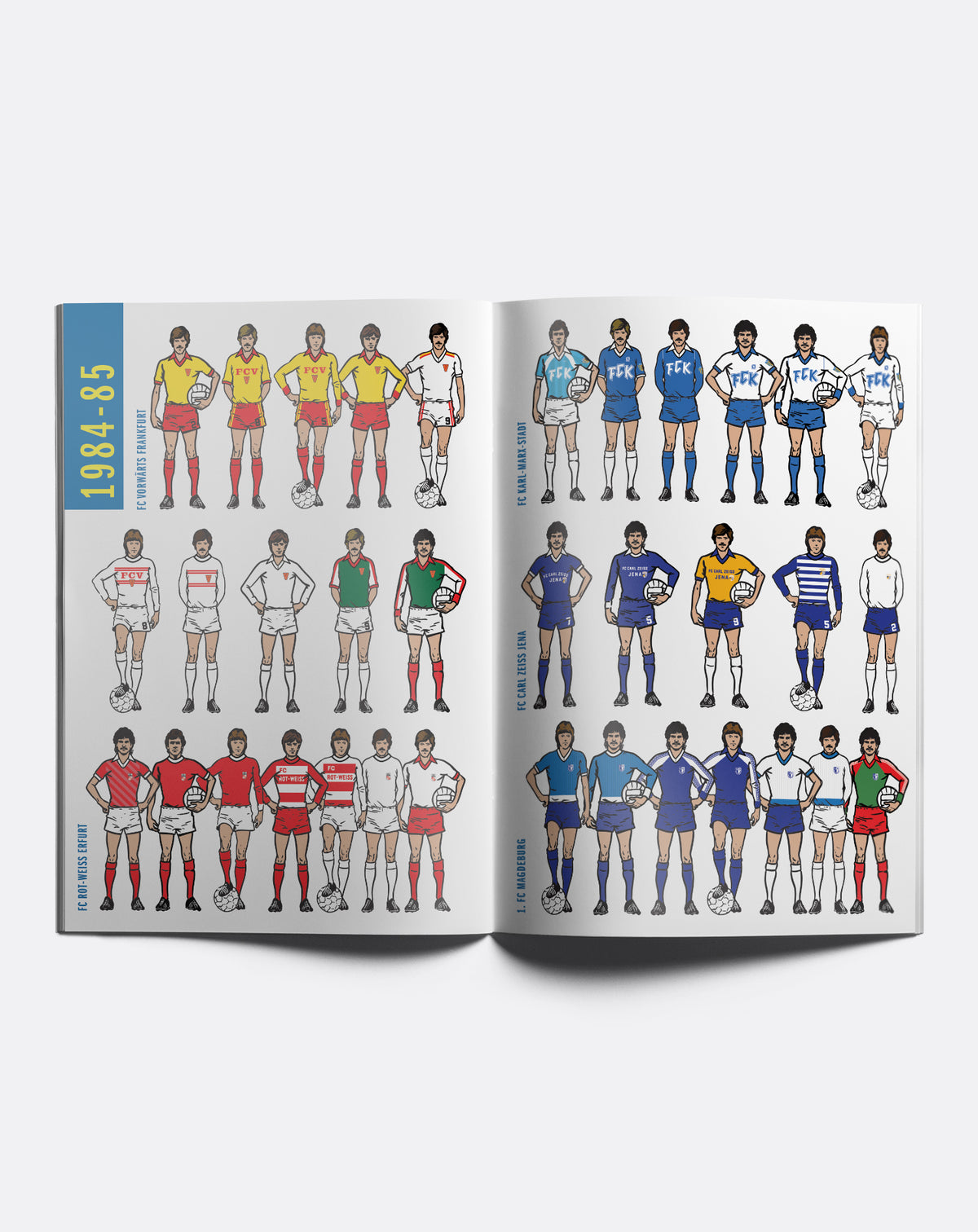 DDR-Oberliga 1980-1990: An Illustrated History by Peter O'Toole