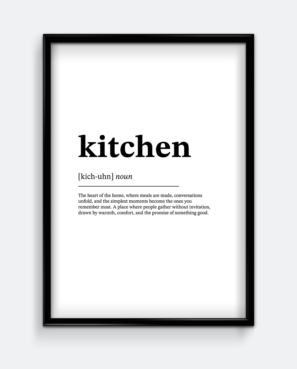 Kitchen Definition Print