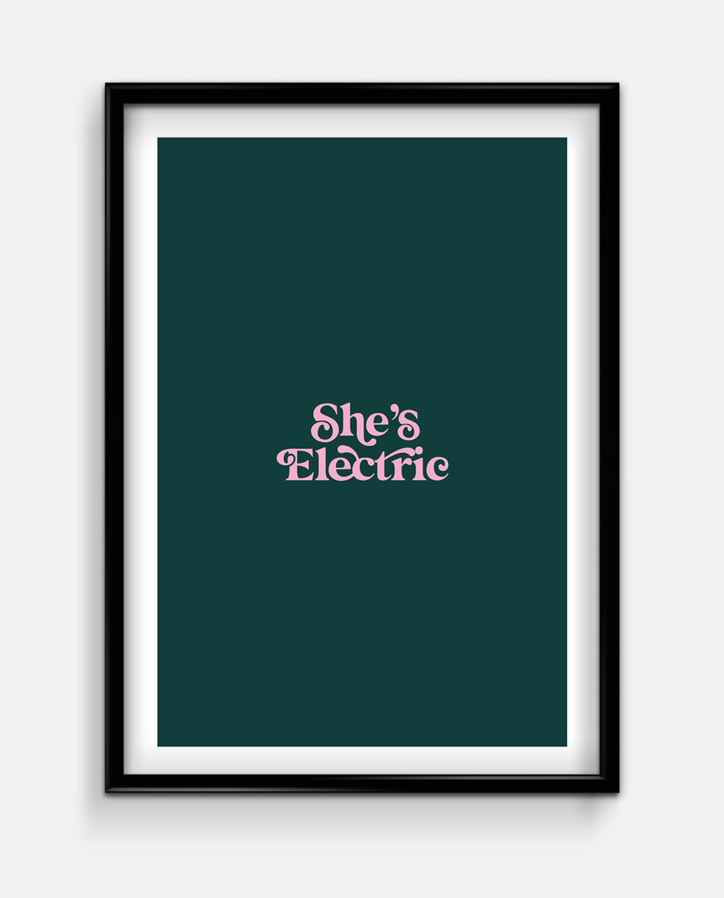 She's Electric Print