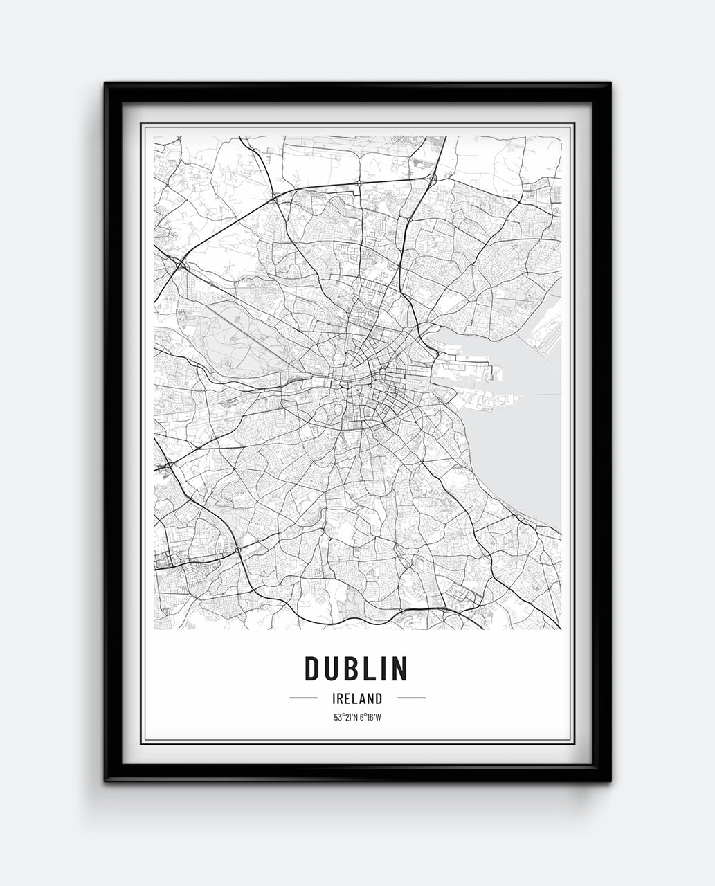 Dublin Map Print