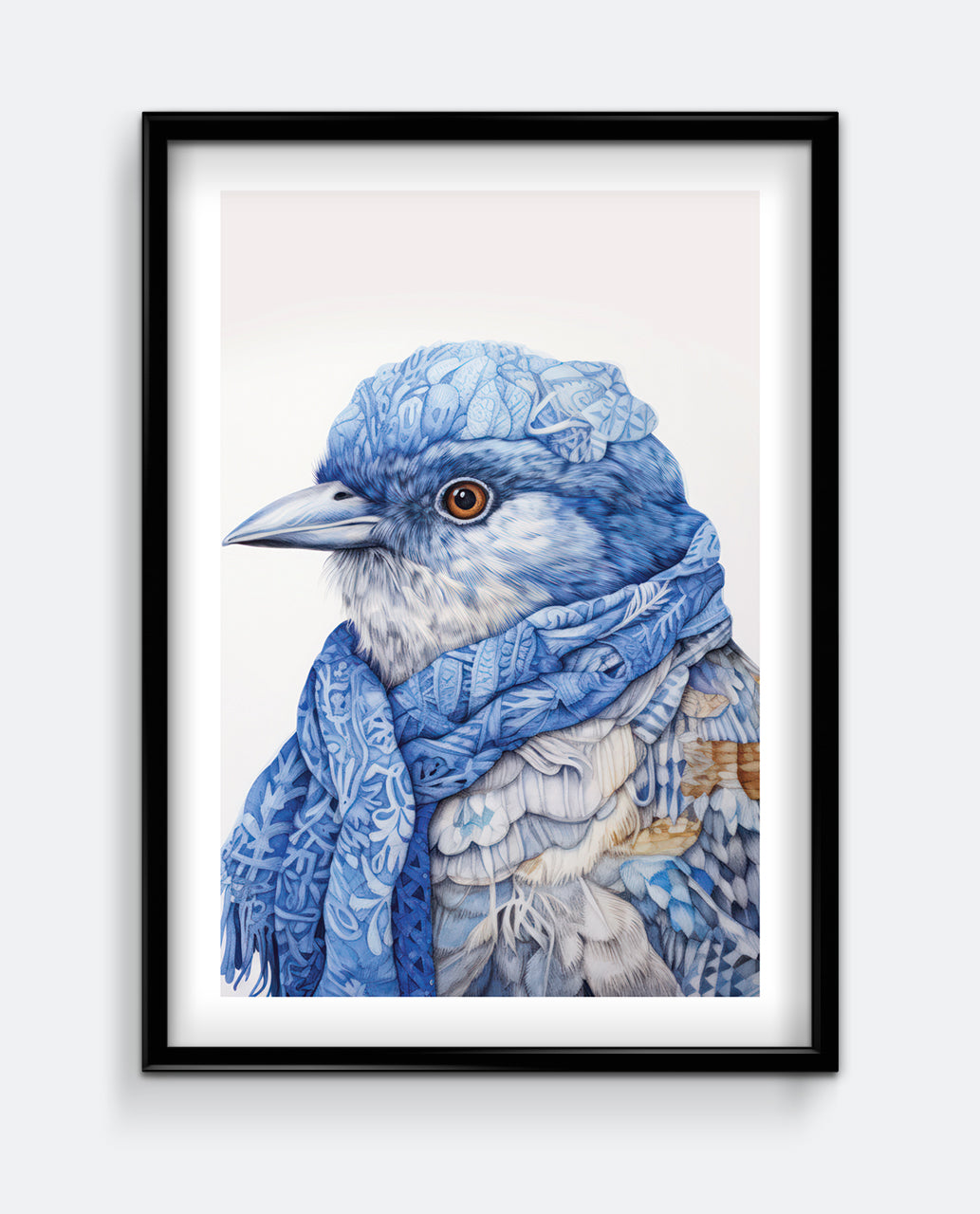 Blue Bird Wall Art
