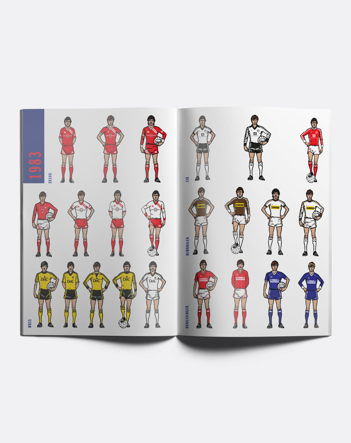 The Norwegian 1. Divisjon 1980-1990: An Illustrated History by Peter O'Toole