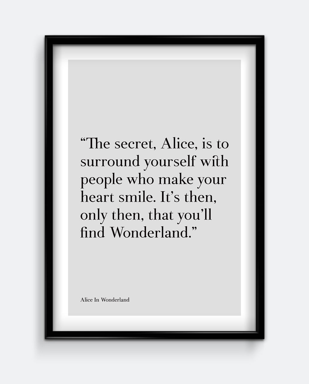 The Secret Alice #2 - Wonderland Art Print