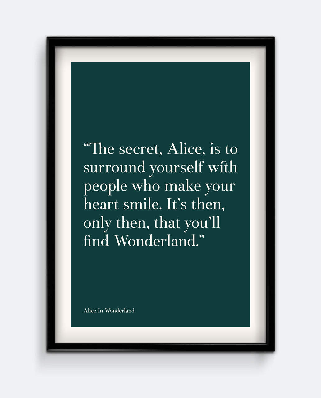 The Secret Alice #2 - Wonderland Art Print
