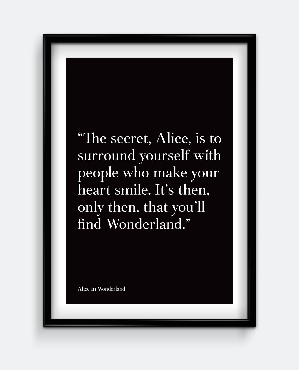 The Secret Alice #2 - Wonderland Art Print