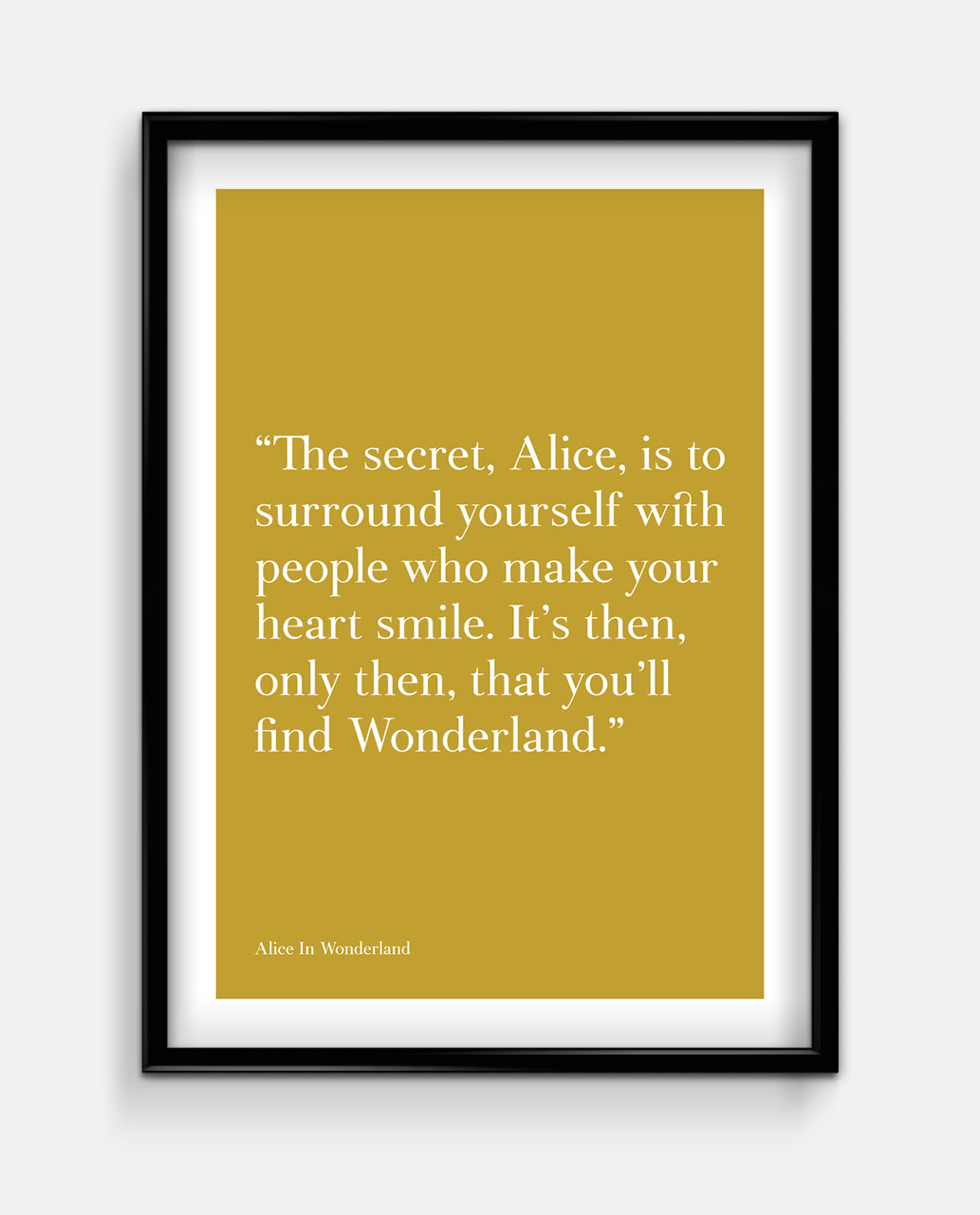 The Secret Alice #2 - Wonderland Art Print