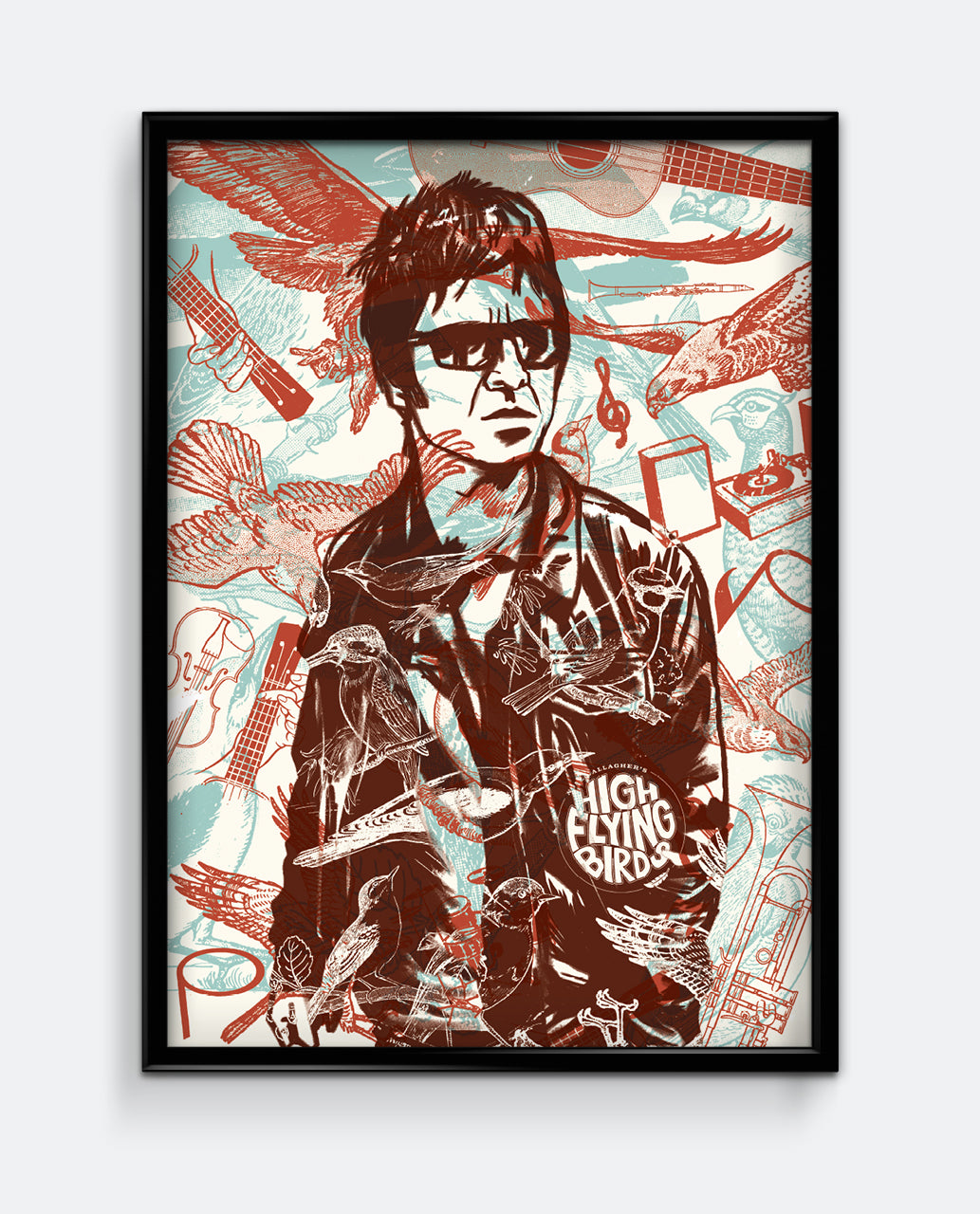 High Flying Birds Print