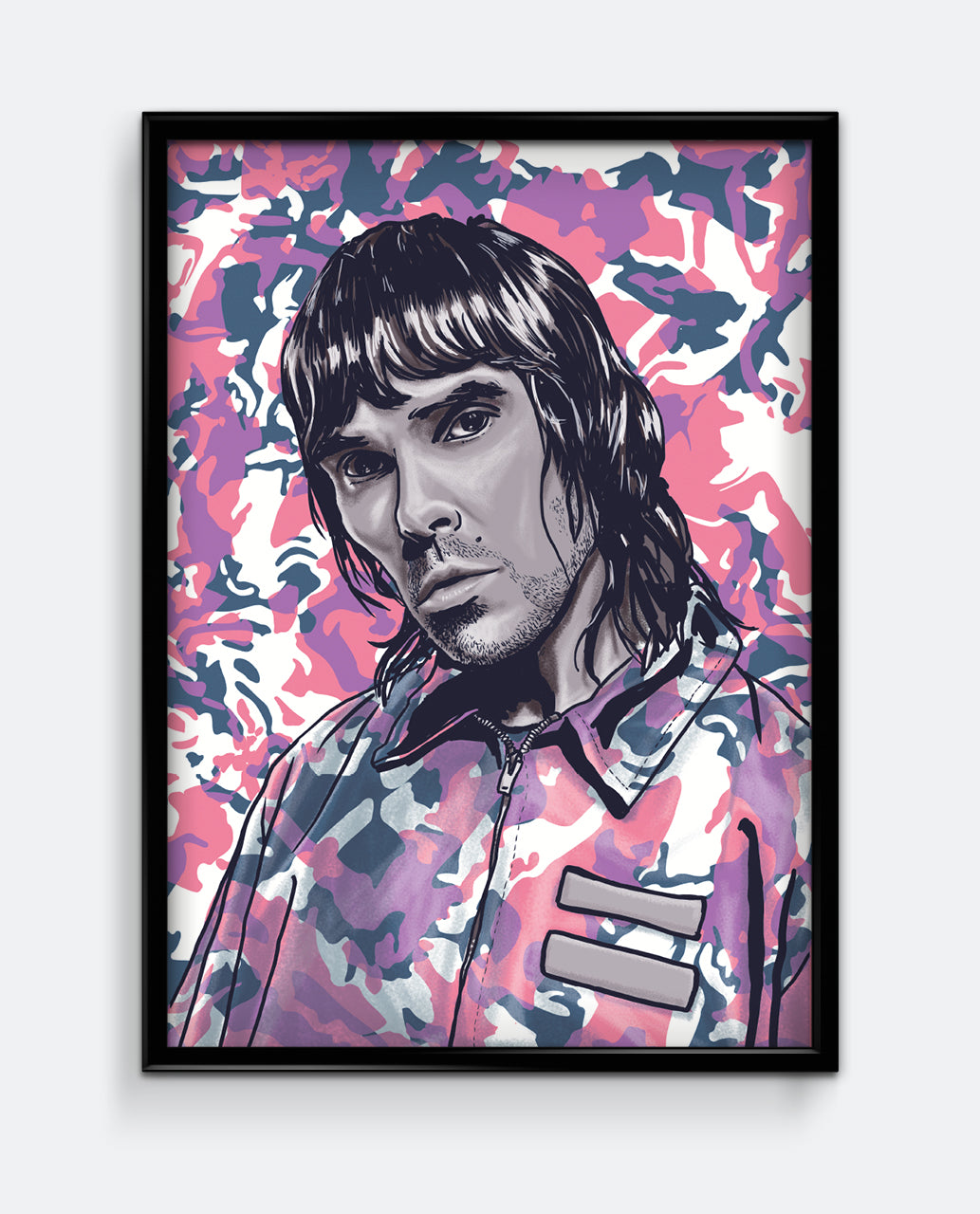 Ian Brown Camo Print