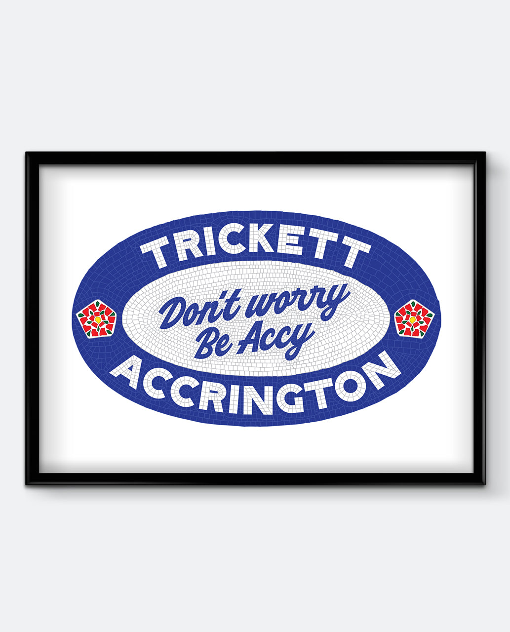 Accrington Mosaic Trickett Art Print