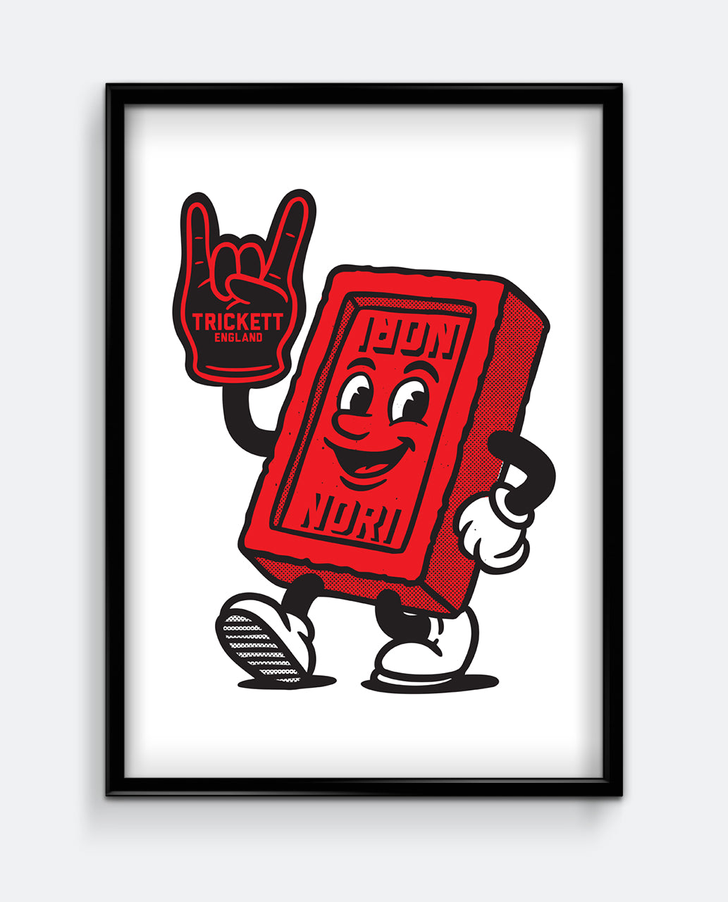 Barrie the Brick Art Print