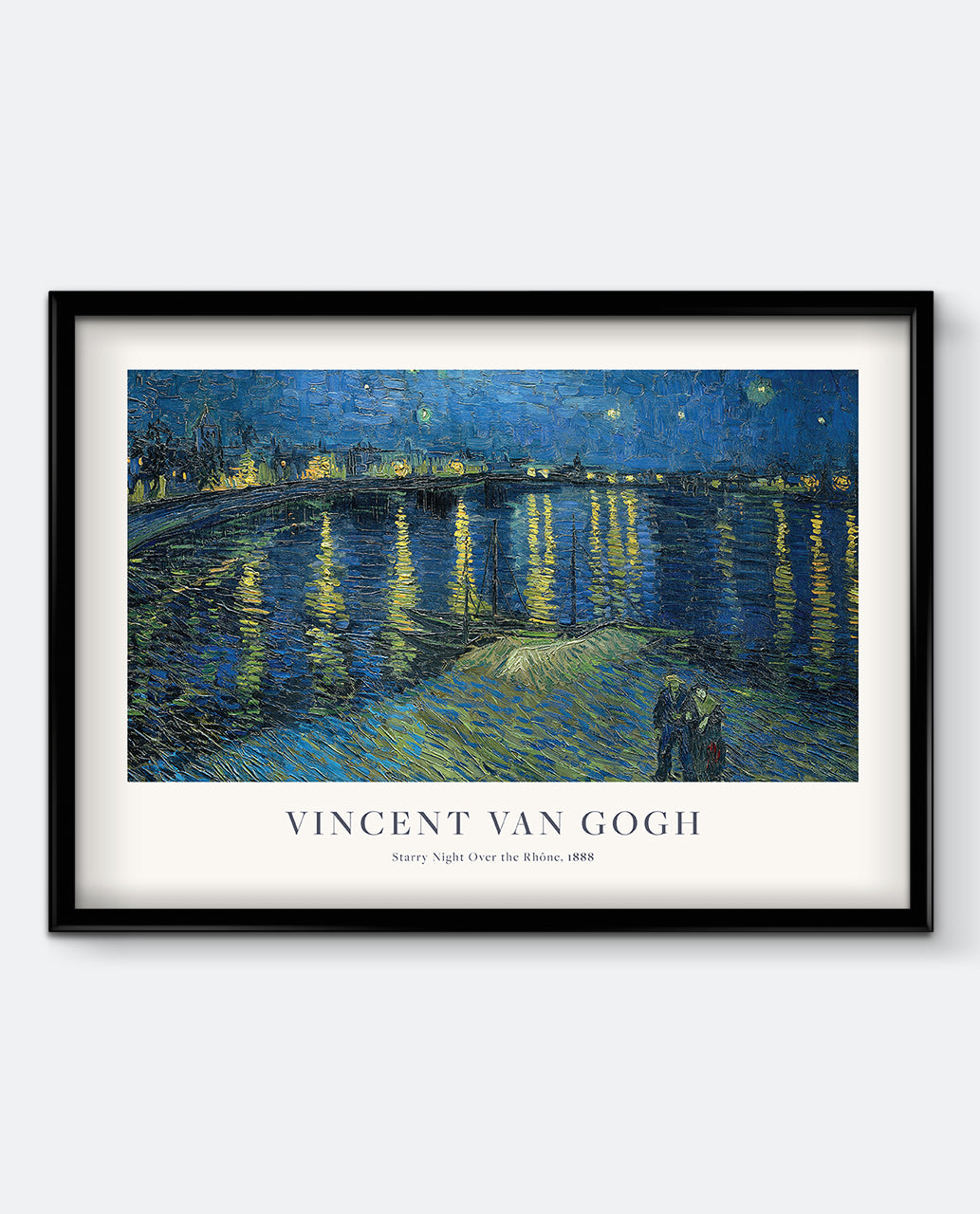Vincent van Gogh – Starry Night Over the Rhône Art Print