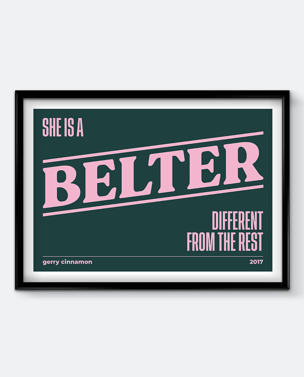 Belter Art Print