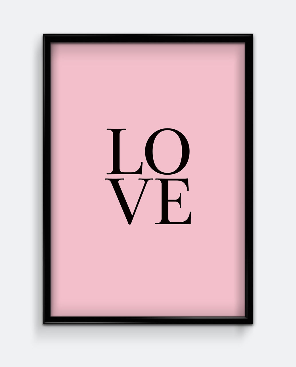 LOVE Family Personalised Print