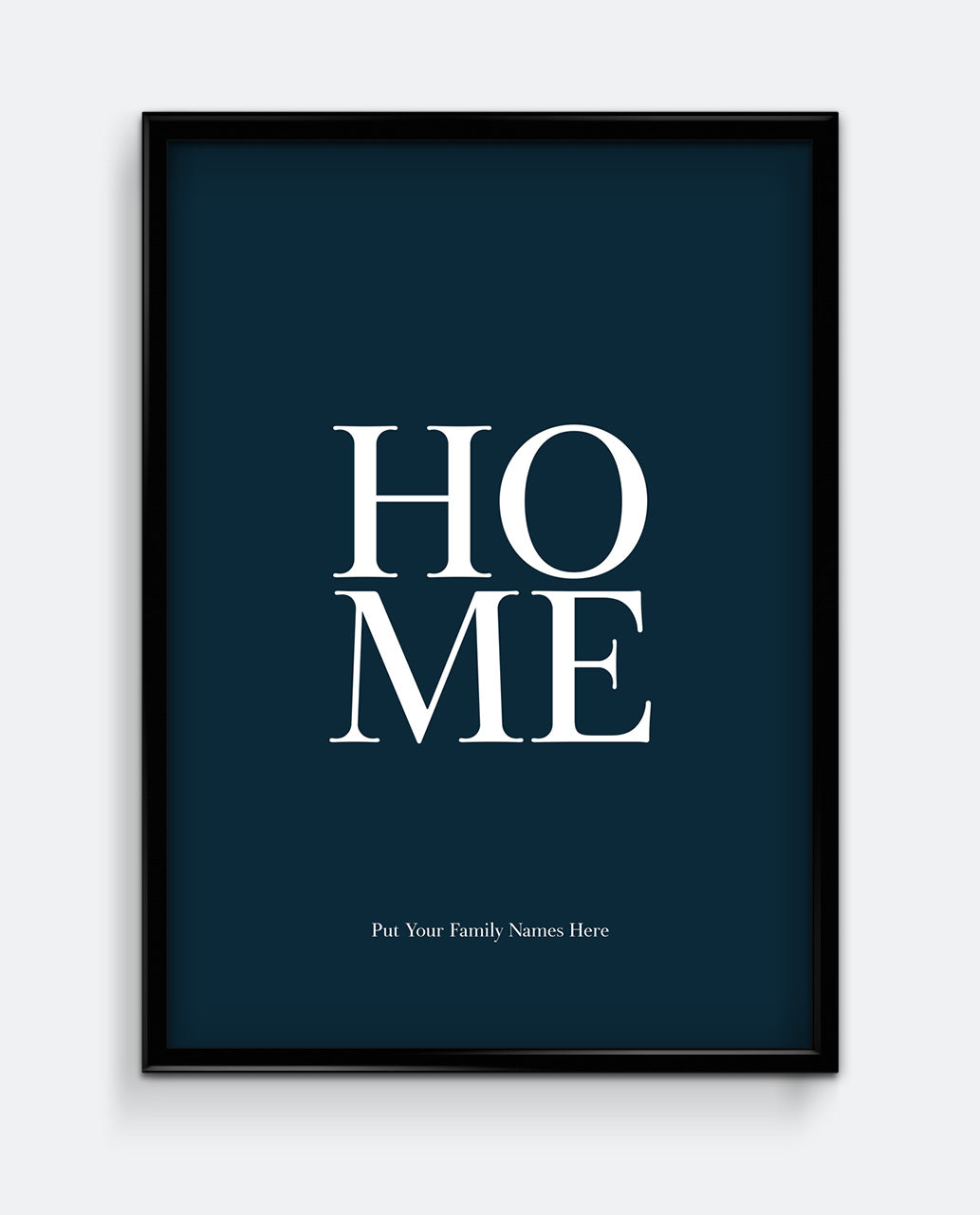 HOME Family Personalised Print