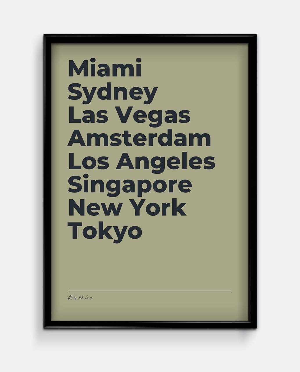 Personalised Cities Print #1
