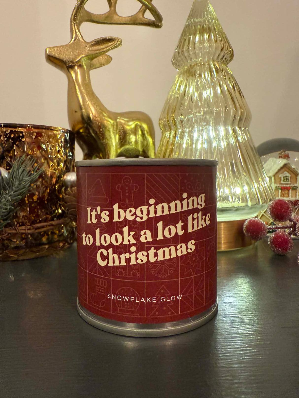 Snowflake Glow - Scented Little Christmas Candle