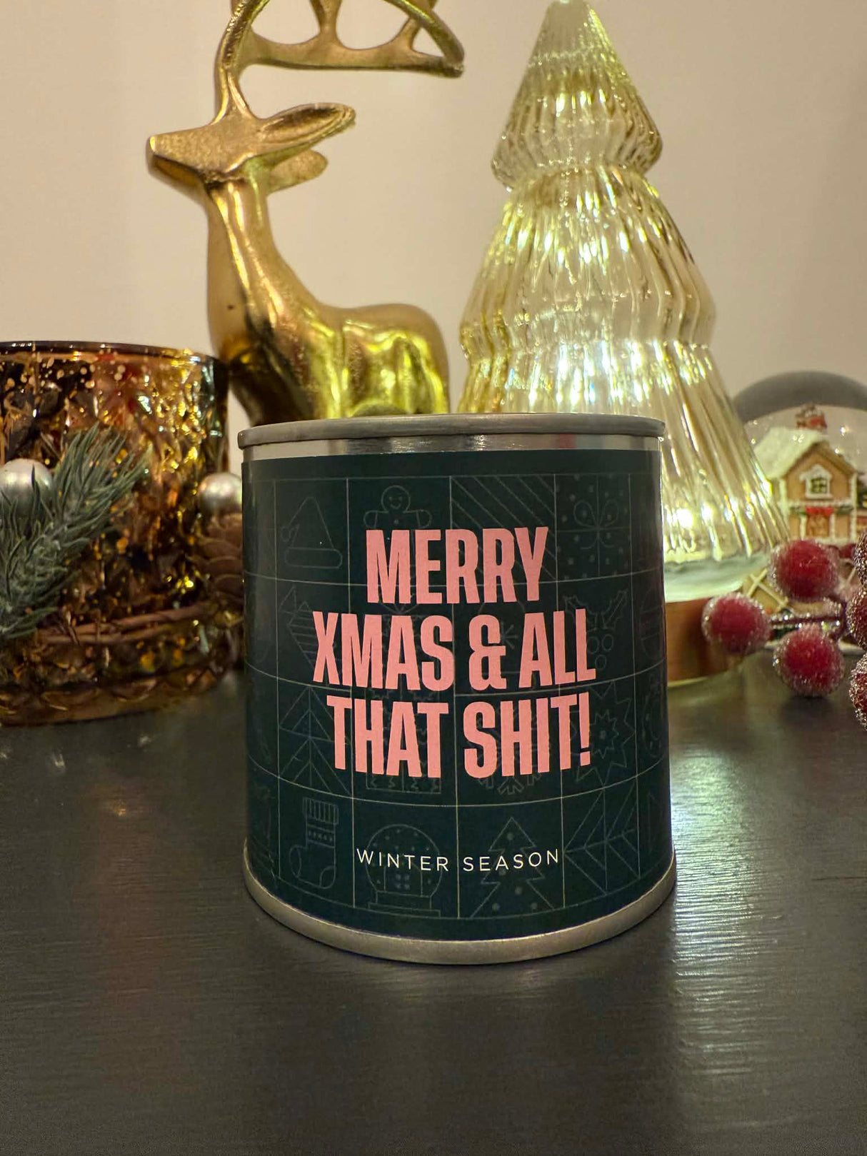 Cheeky Little Candle - Winter Season - Scented Christmas Candle