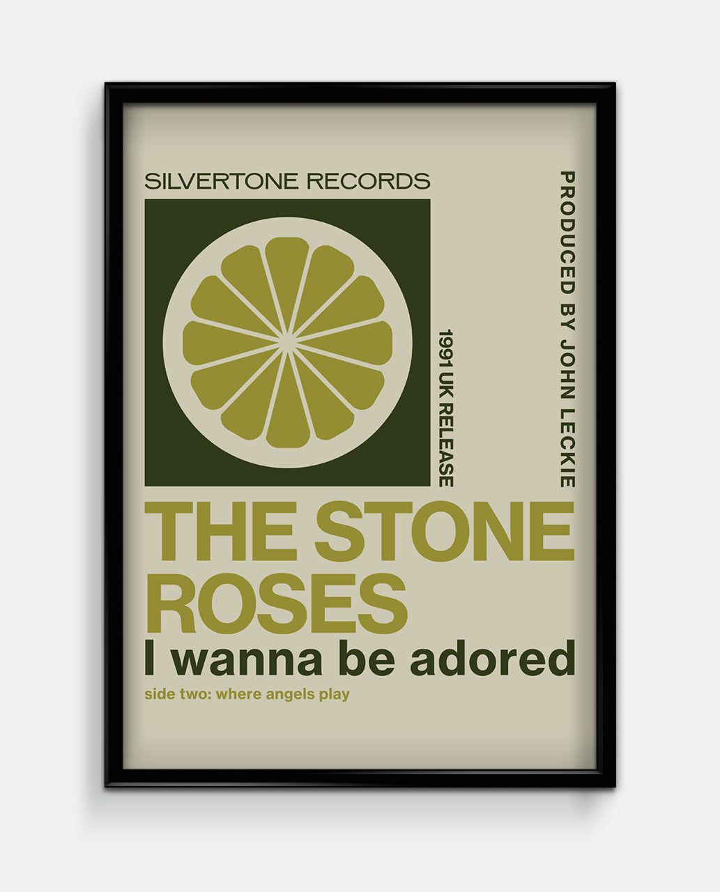 I Wanna Be Adored – Stone Roses Inspired Art Print