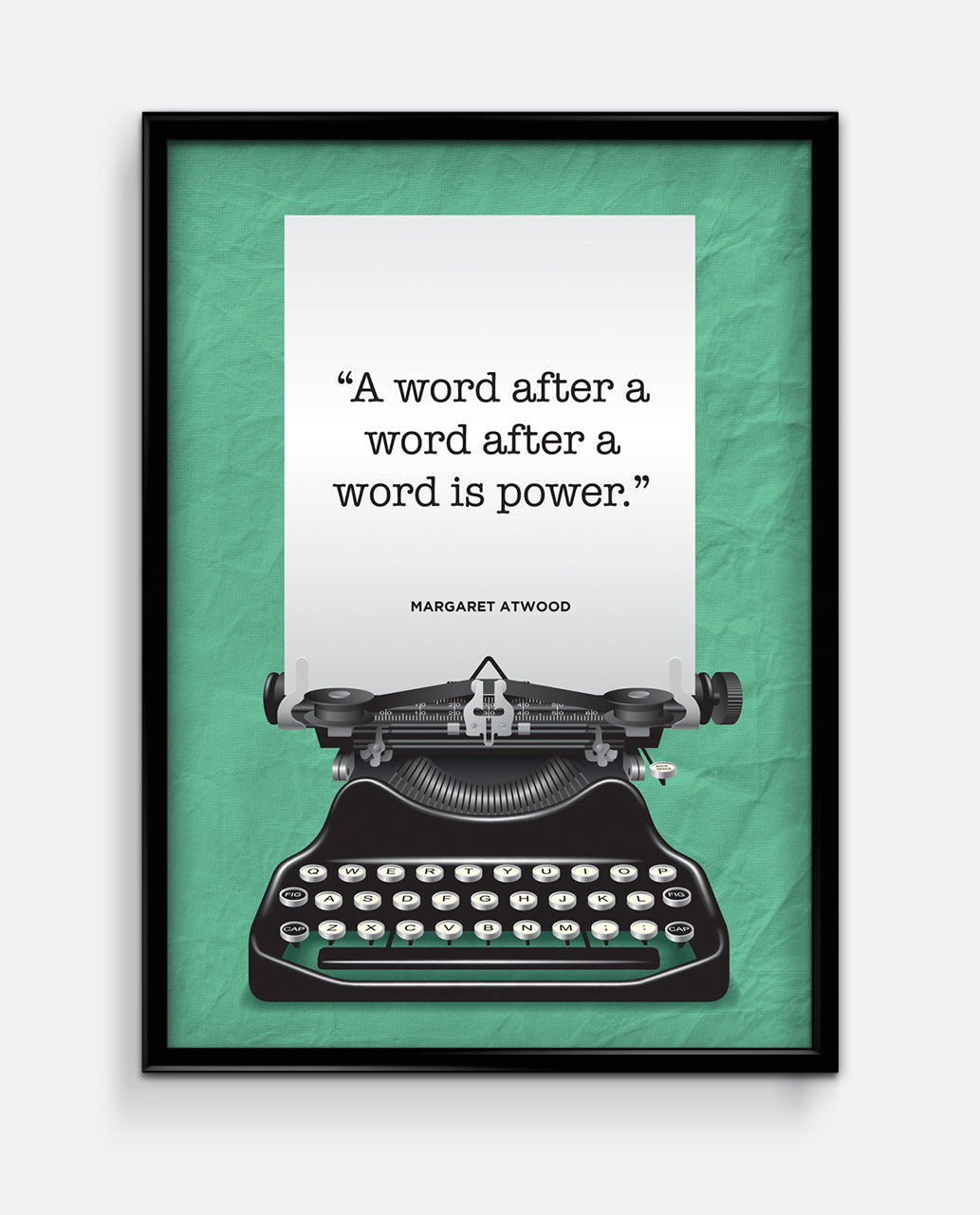 Atwood Quote Print