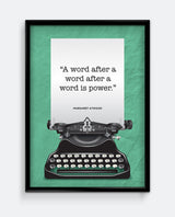 Atwood Quote Print