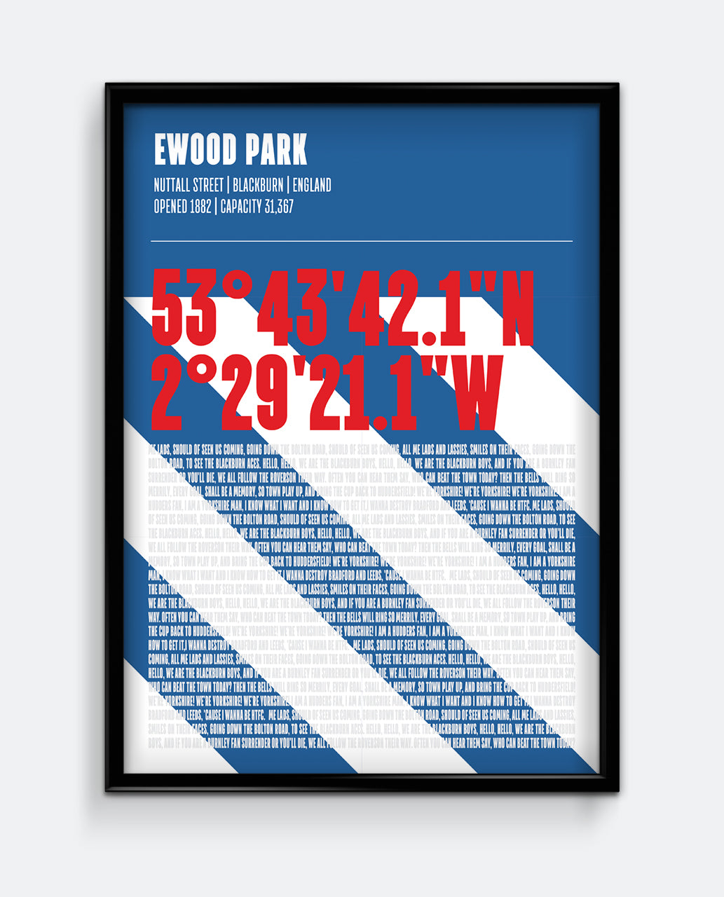 Ewood Park Stadium Print