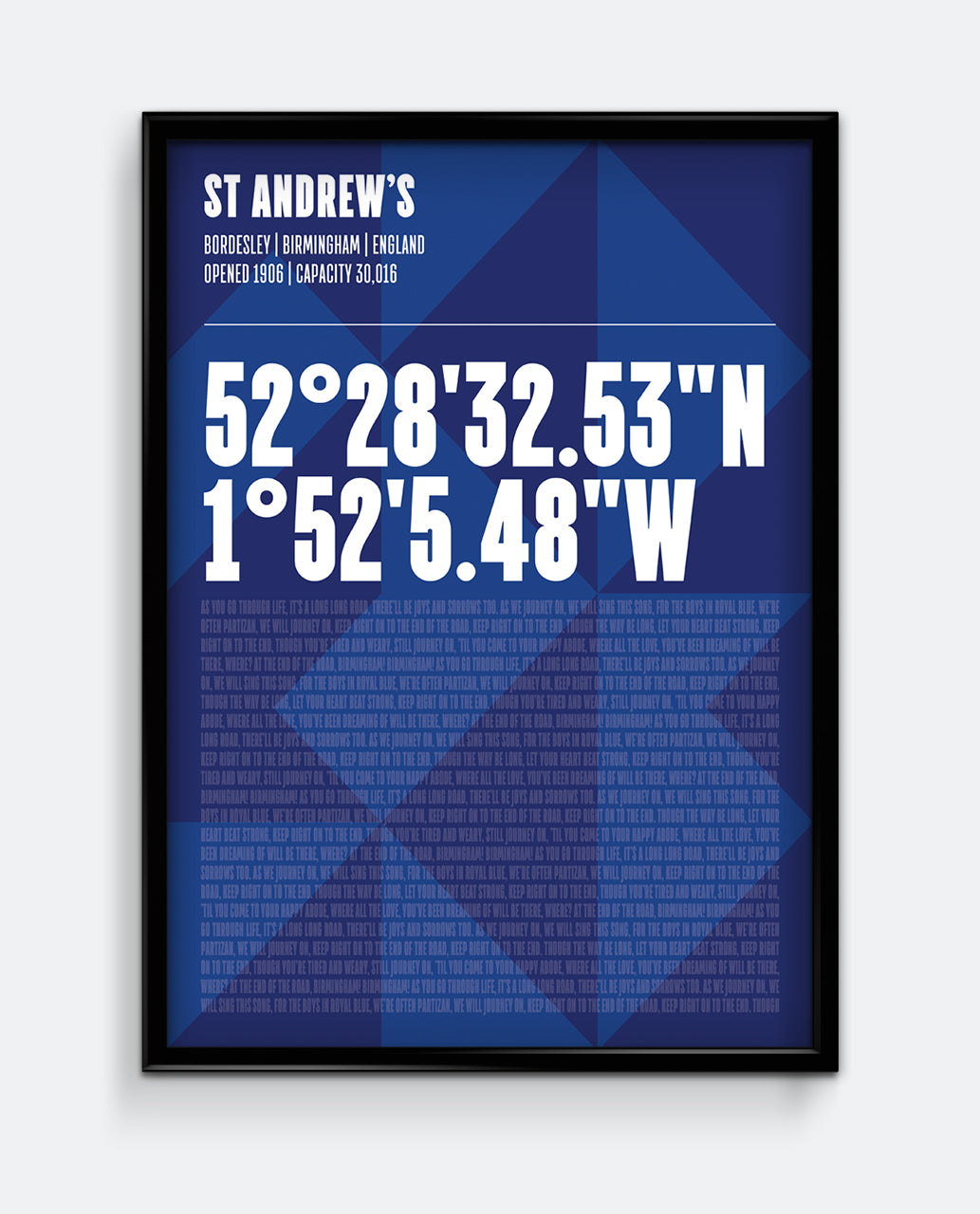 St Andrew’s Stadium Print