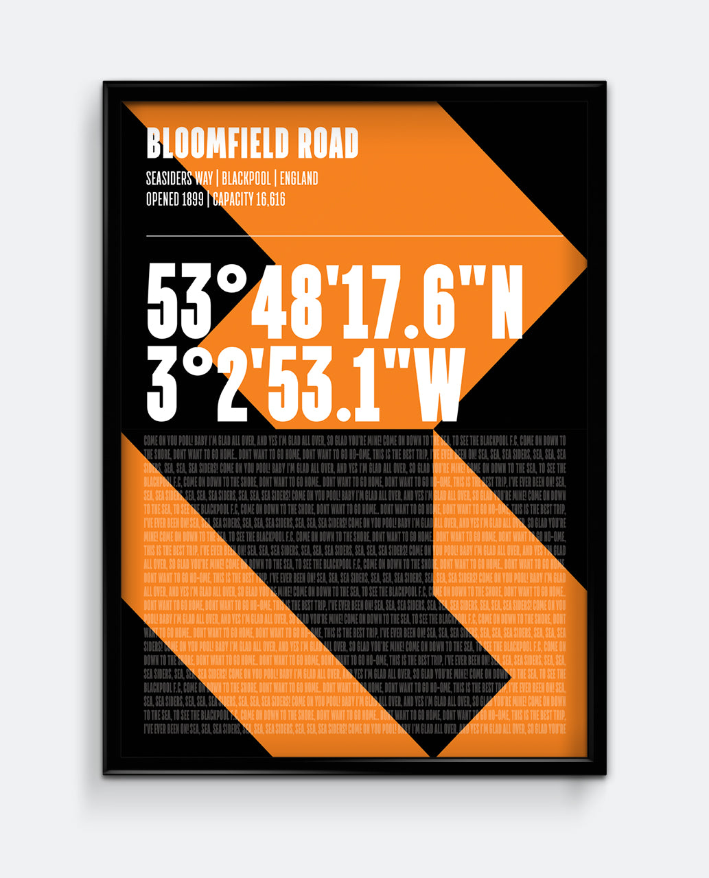 Bloomfield Road Stadium Print