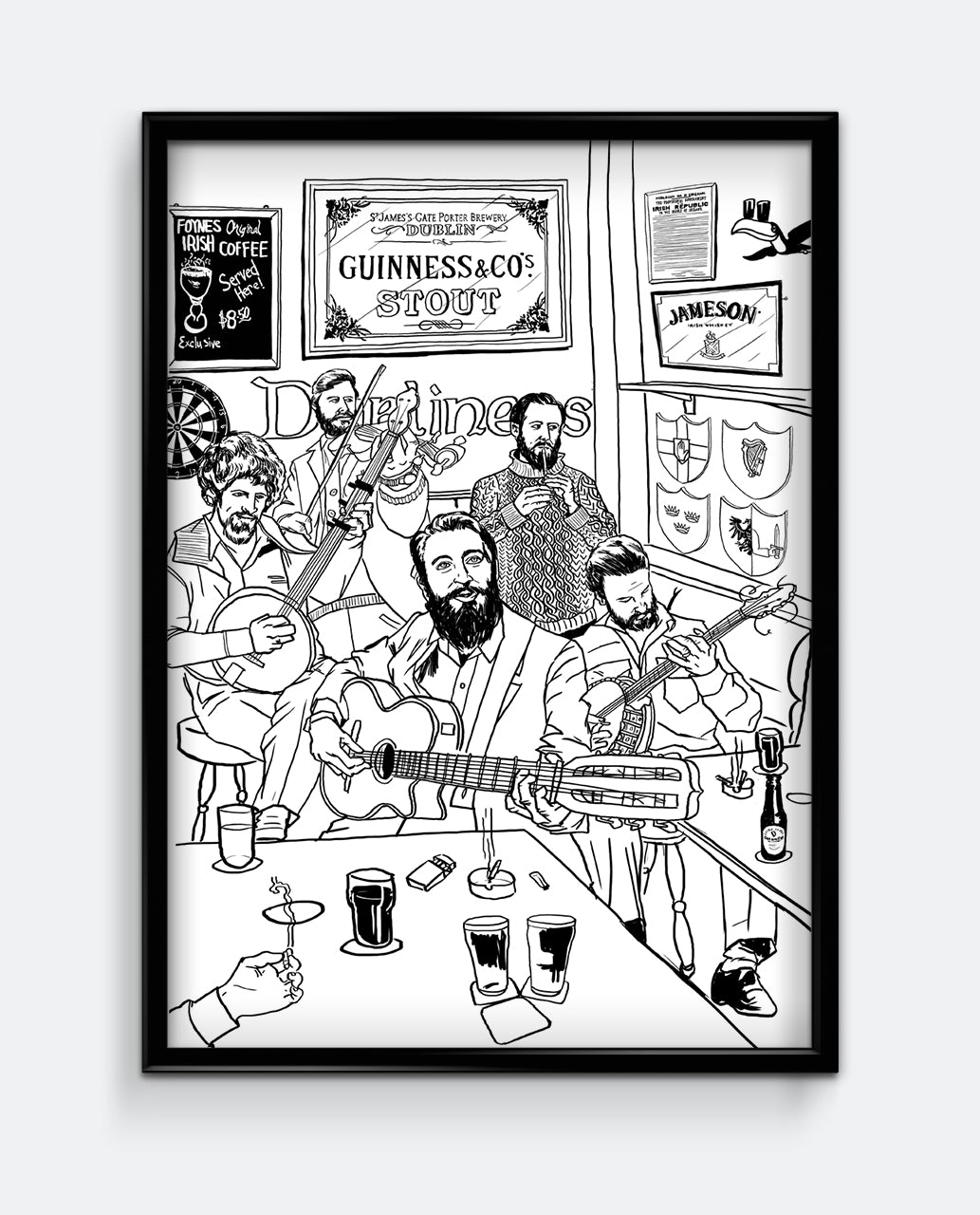 The Dubliners Print