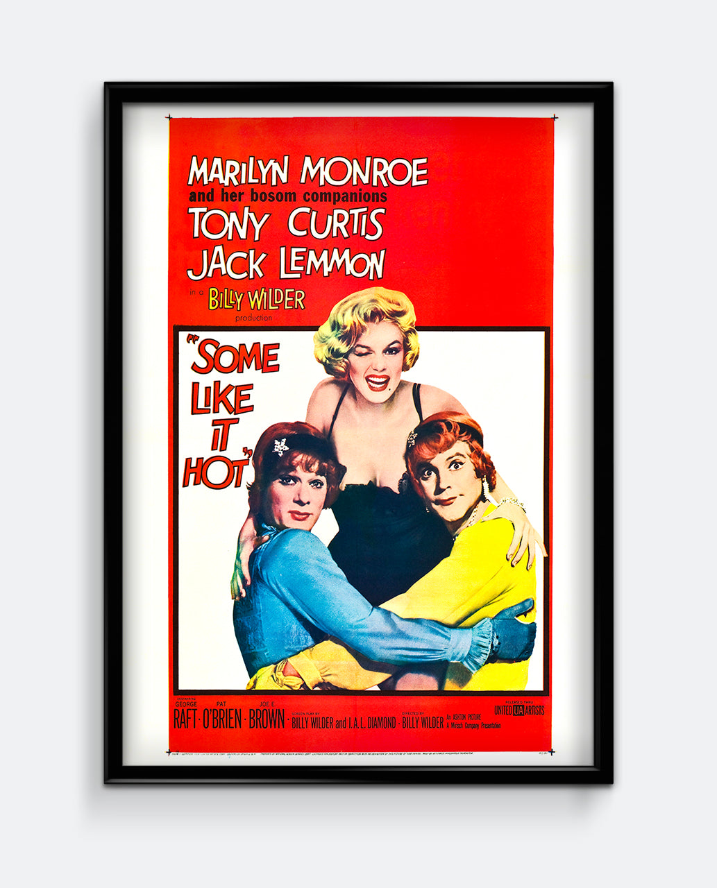 Some Like It Hot Film Poster