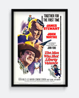 The Man Who Shot Liberty Valance Film Poster