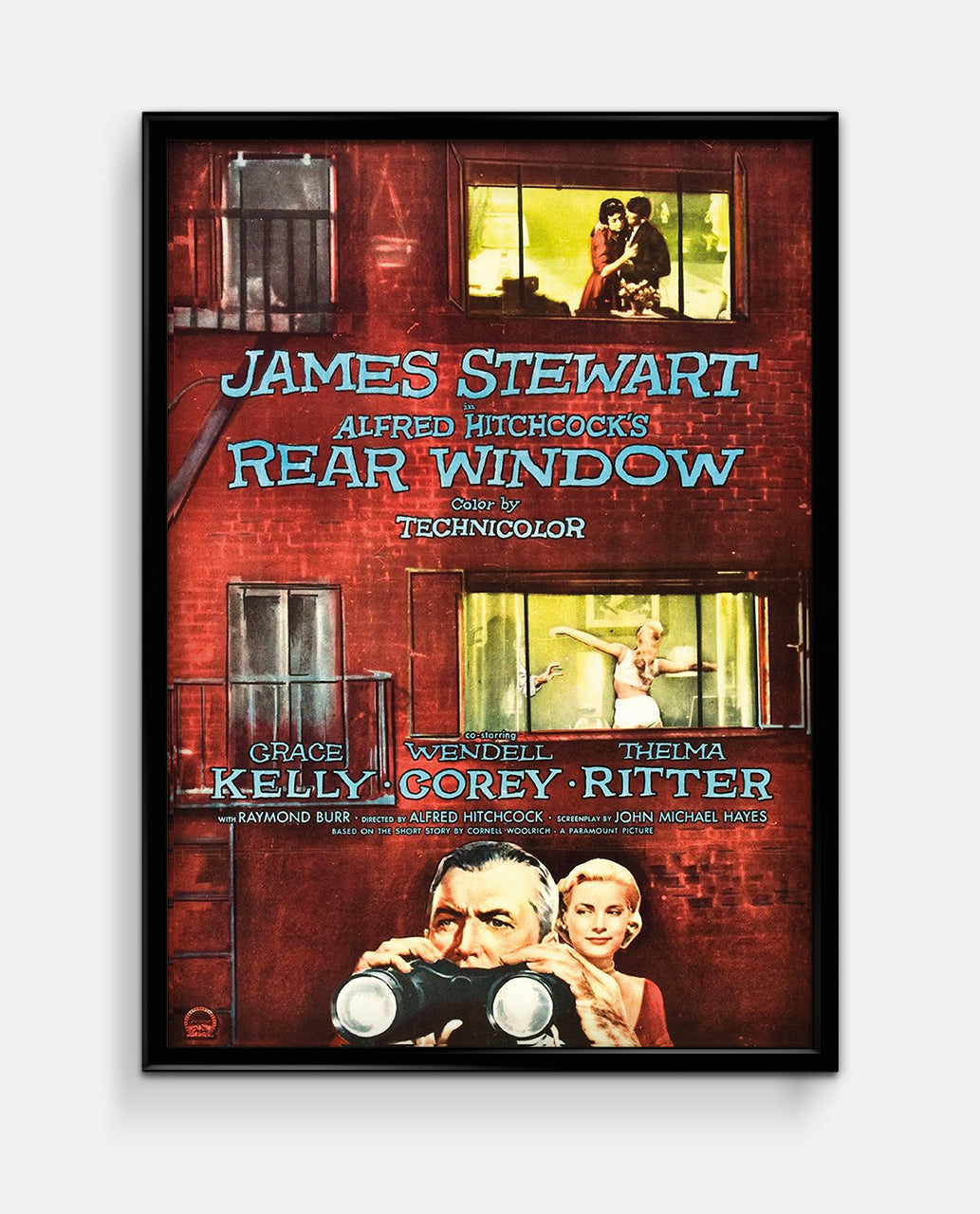 Rear Window Film Poster