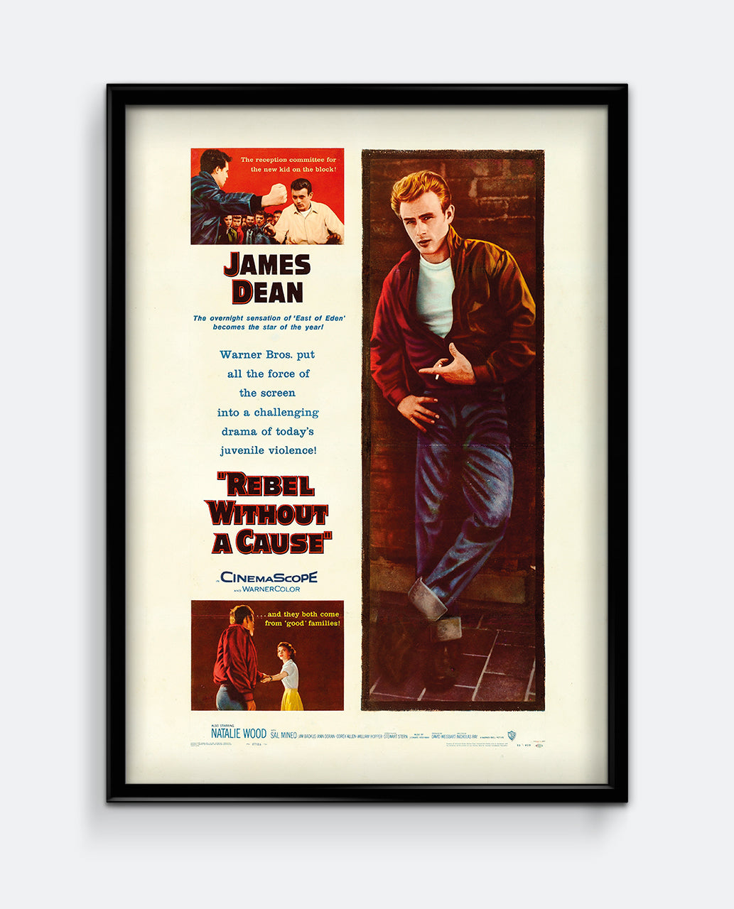 Rebel Without A Cause Film Poster