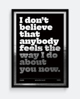 Special Edition Silver Foil Wonderwall Art Print