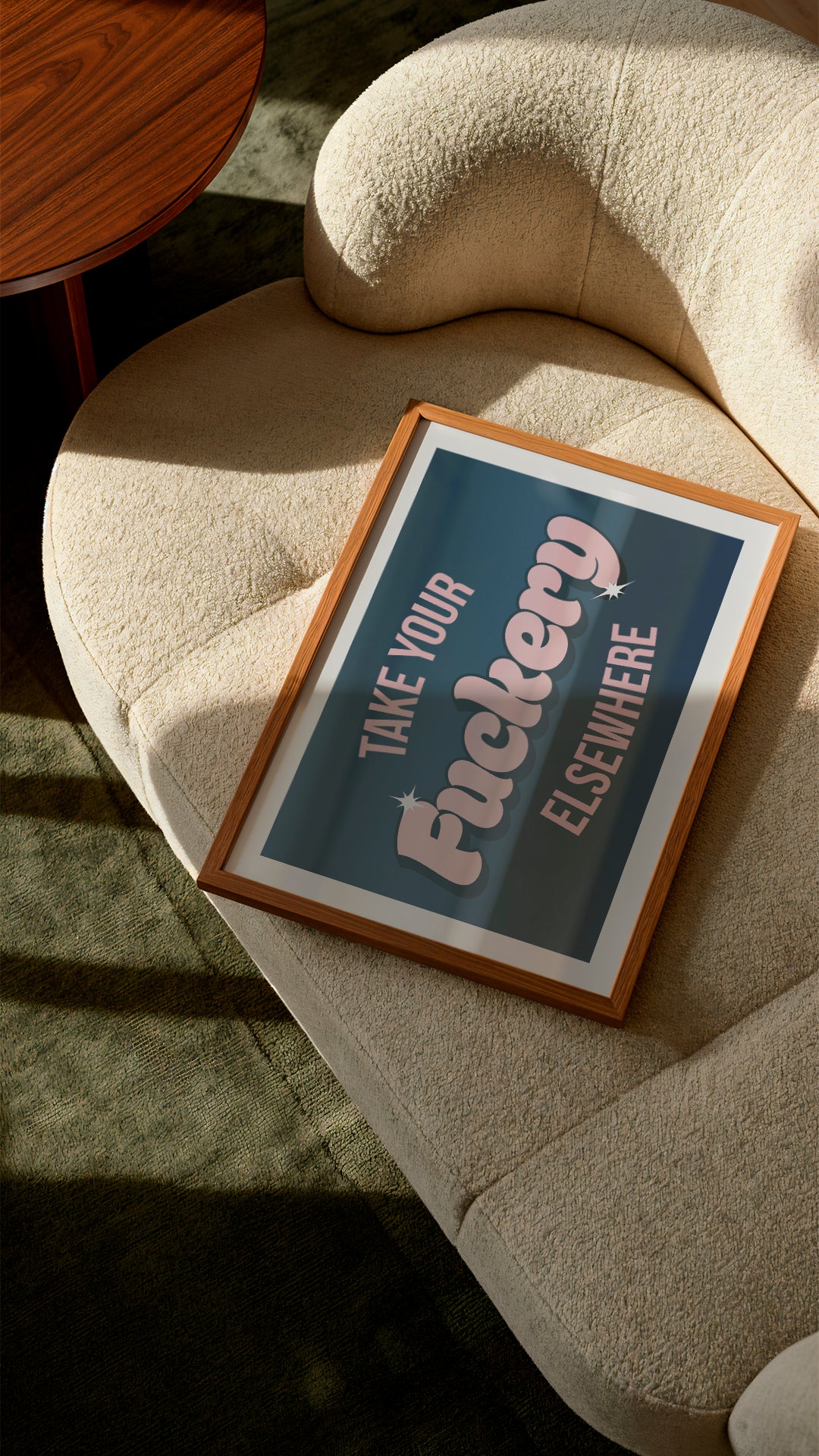Take Your Fuckery Elsewhere Art Print