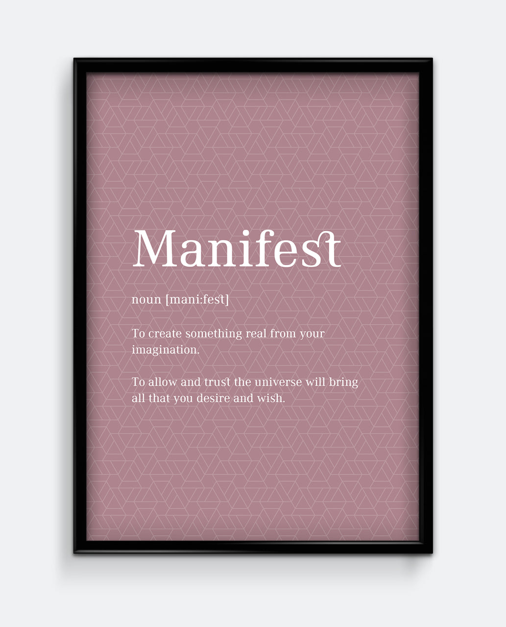 Manifest Definition