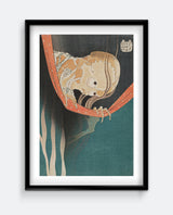 Hokusai - The Ghost of Kohada Koheiji Japanese Art Print