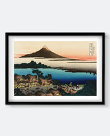 Hokusai - Dawn at Isawa in Kai Province Japanese Art Print