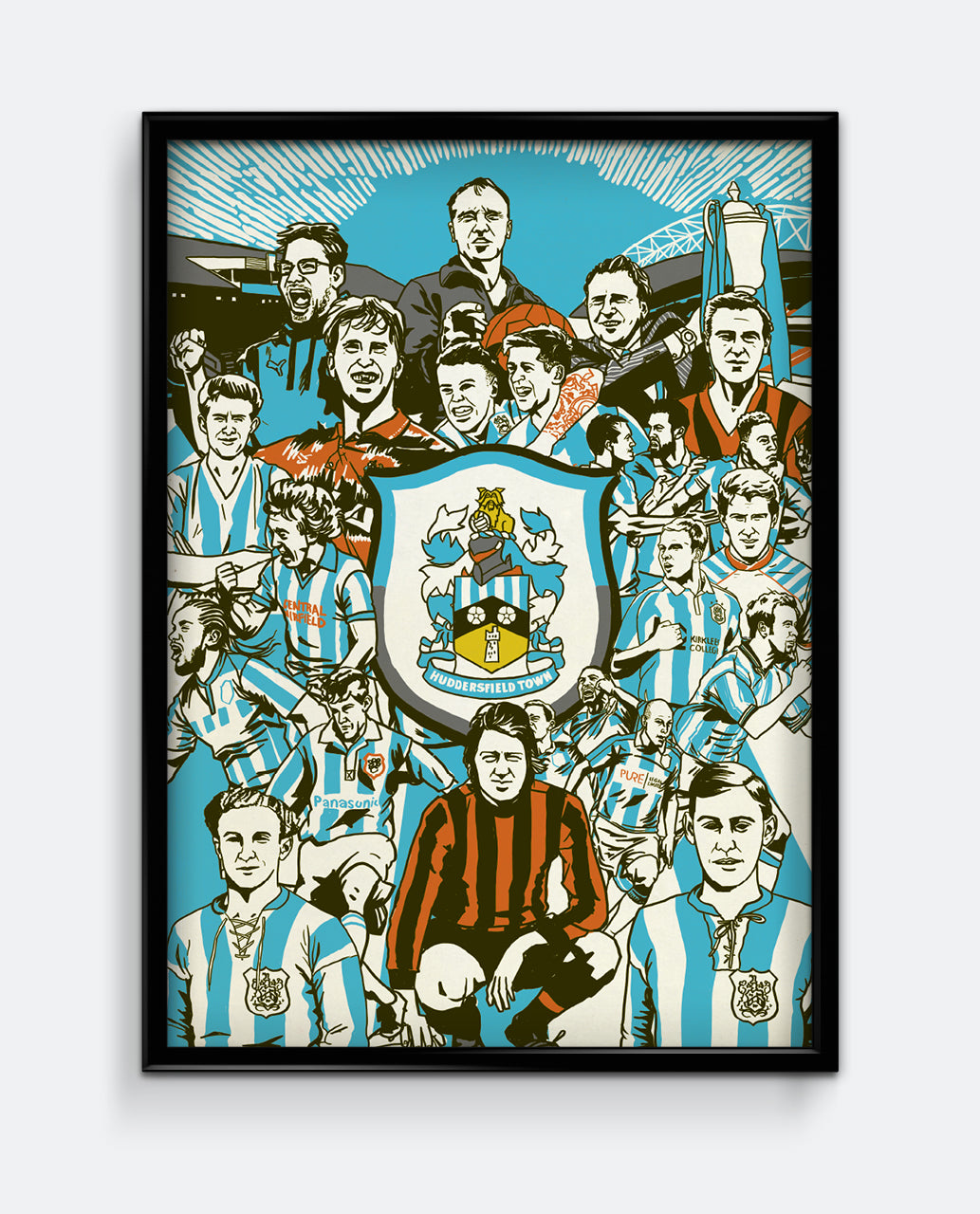 Huddersfield Town Legends Print