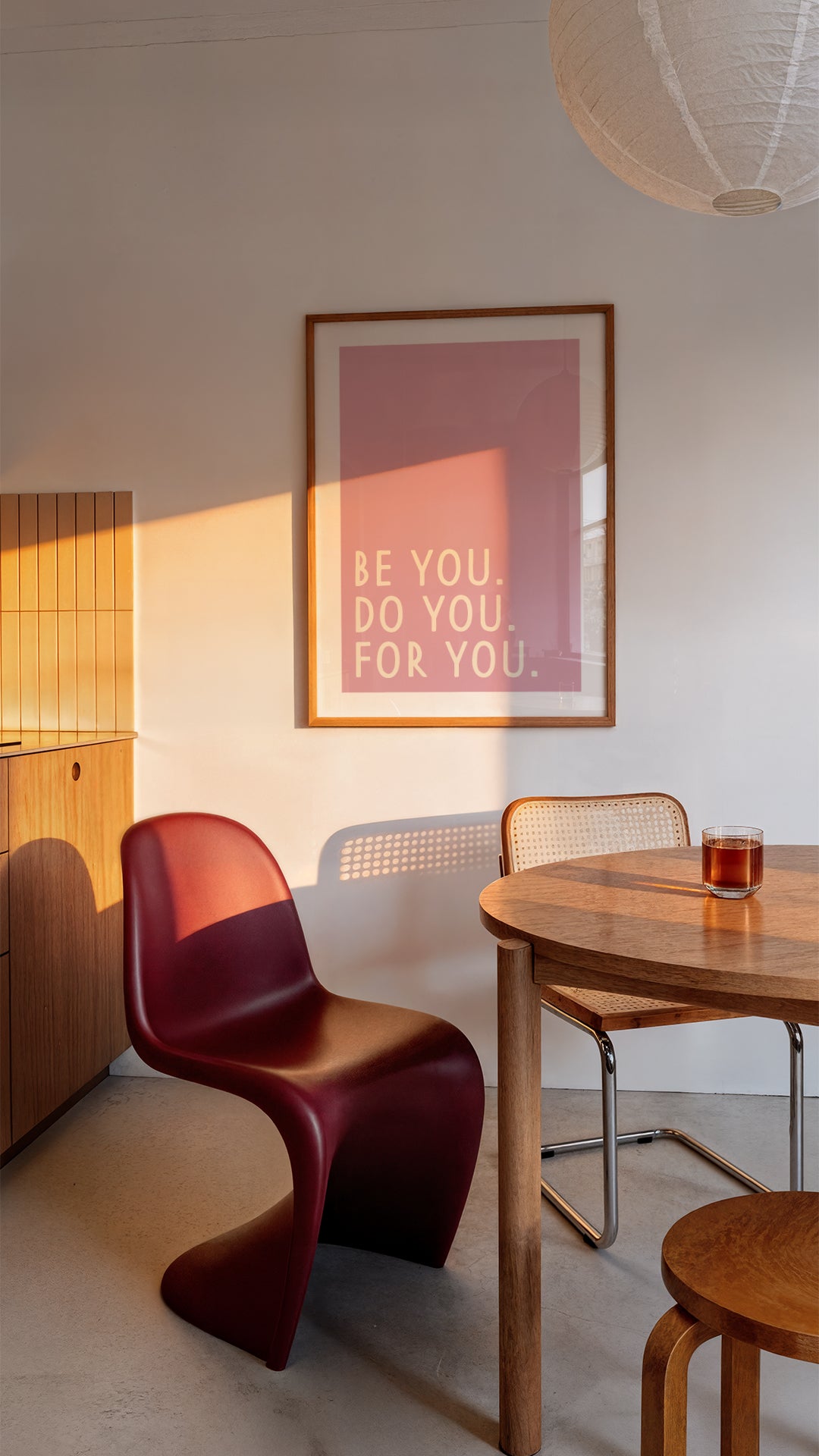 Be You. Do You. For You. Typography Print