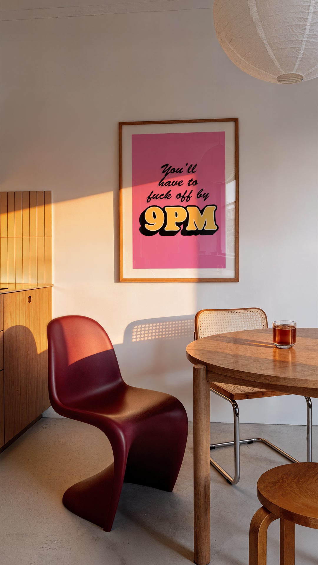 You’ll Have to F*ck Off by 9PM – Funny Introvert Quote Art Print