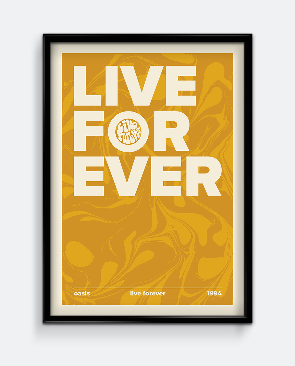 Live Forever Art Print