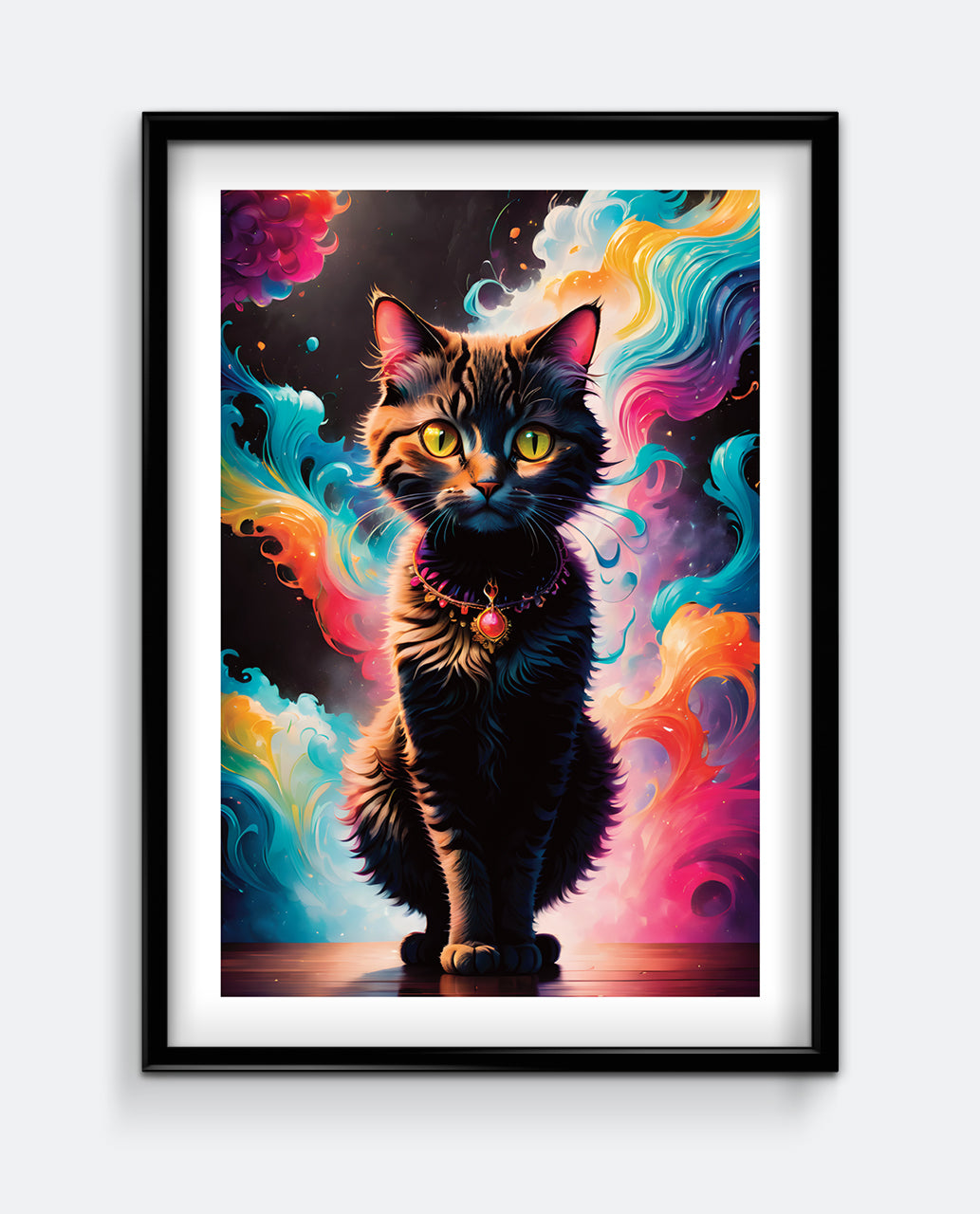 Mystical Cat Wall Art